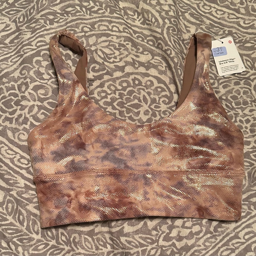 Lululemon Align Bra A/B Shine
